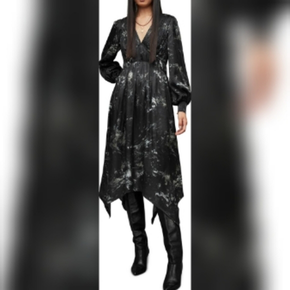 NWT All Saints Estelle Titania Dress - Picture 4 of 4